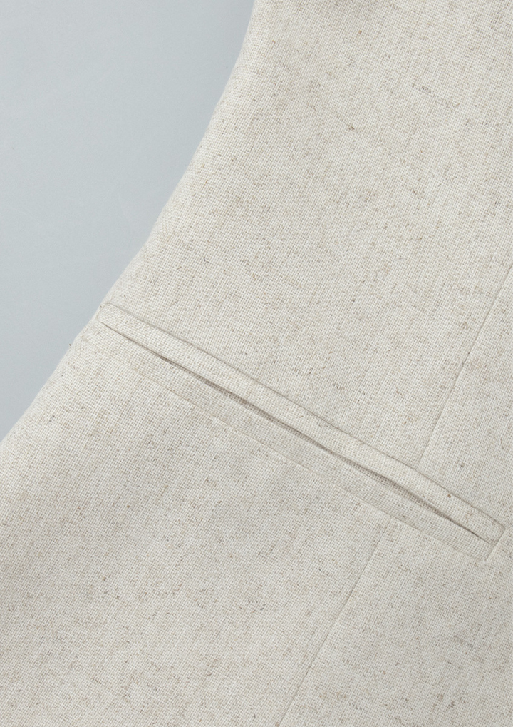 Natural Muse Linen Maxi Set