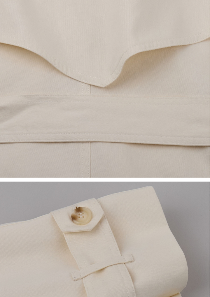 Amélie Belted Trench Jacket