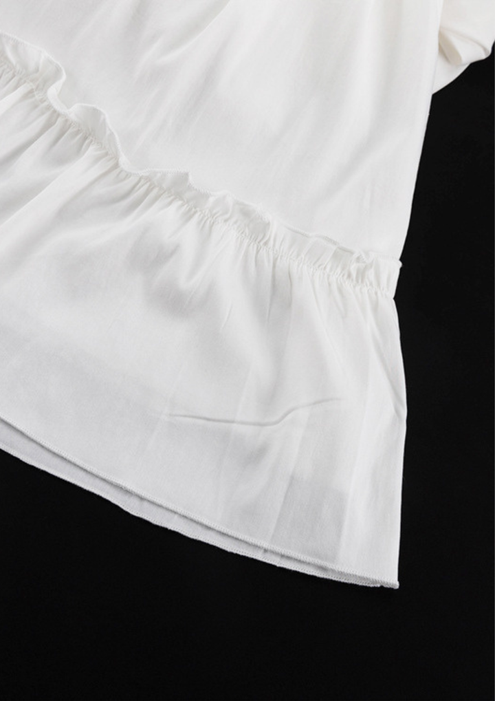 Seraphina Ruffle Lace Mini Dress