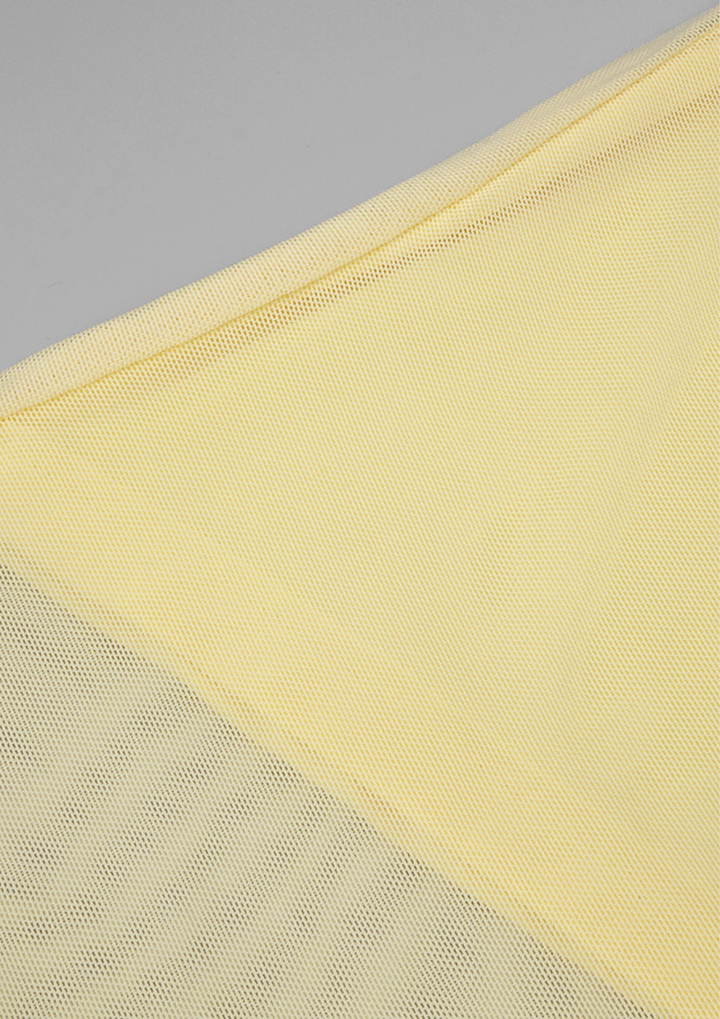 Aurora Veil Strapless Maxi Dress