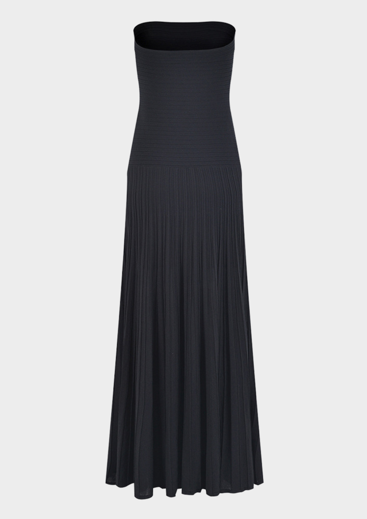 Marella Ice Knit Strapless Maxi Dress