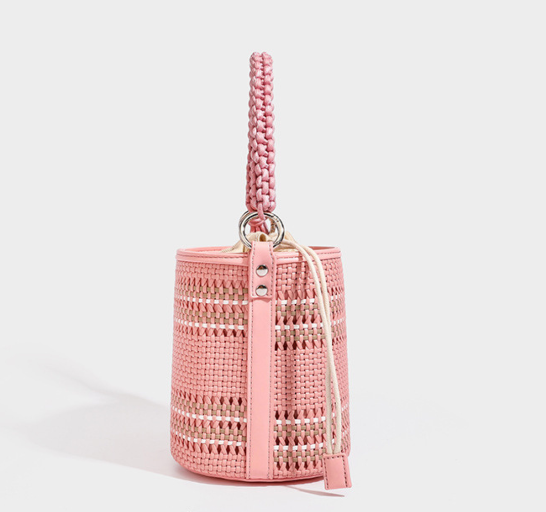 Sienna Woven Bucket Bag