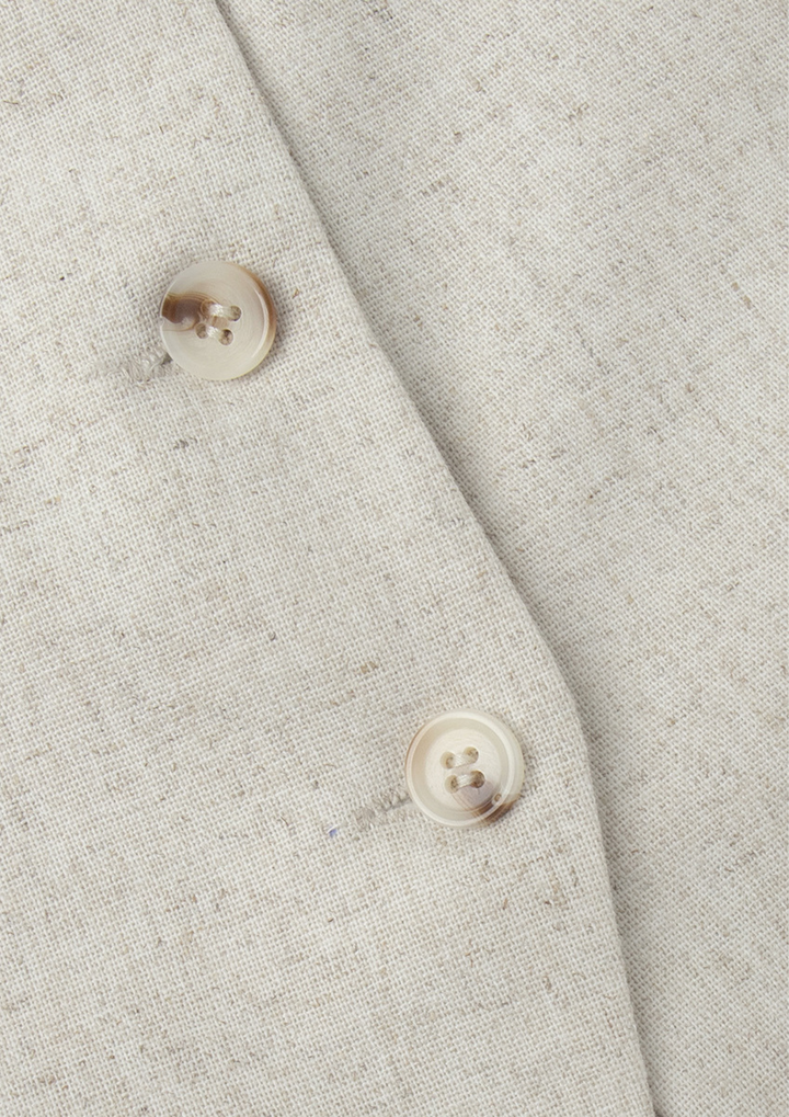 Natural Muse Linen Maxi Set