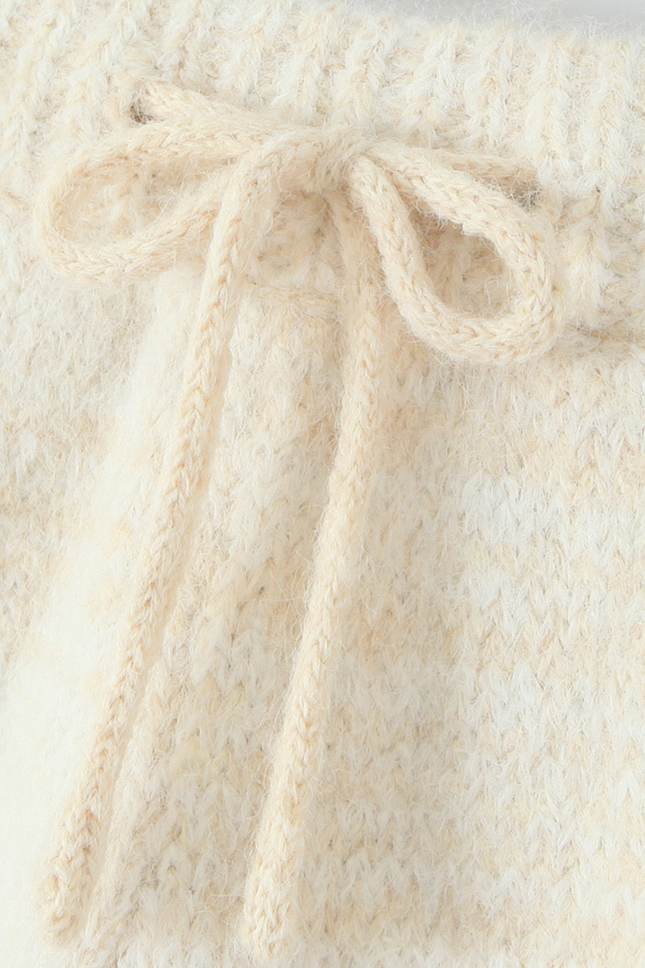 Fluffy Knit  Button Up Cozy Lounge Set