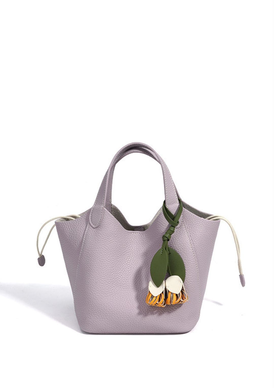 Bloom Charm Mini Bucket Tote Bag