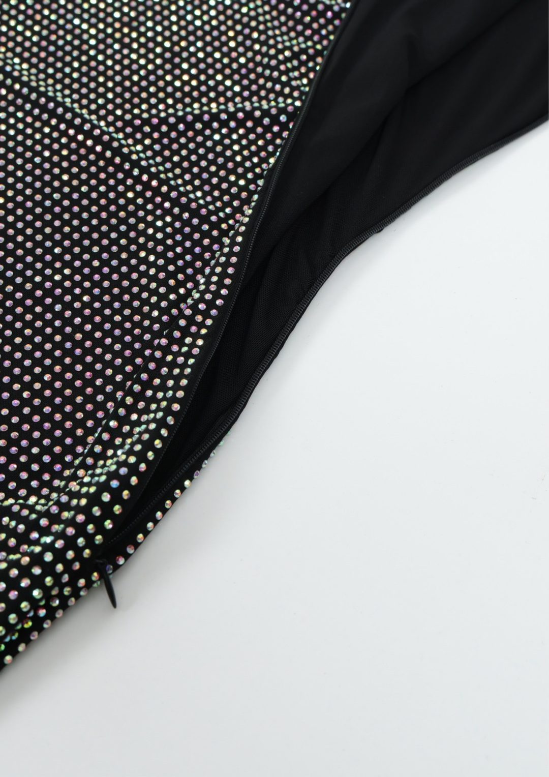 Aurora Crystal Mesh Maxi Dress