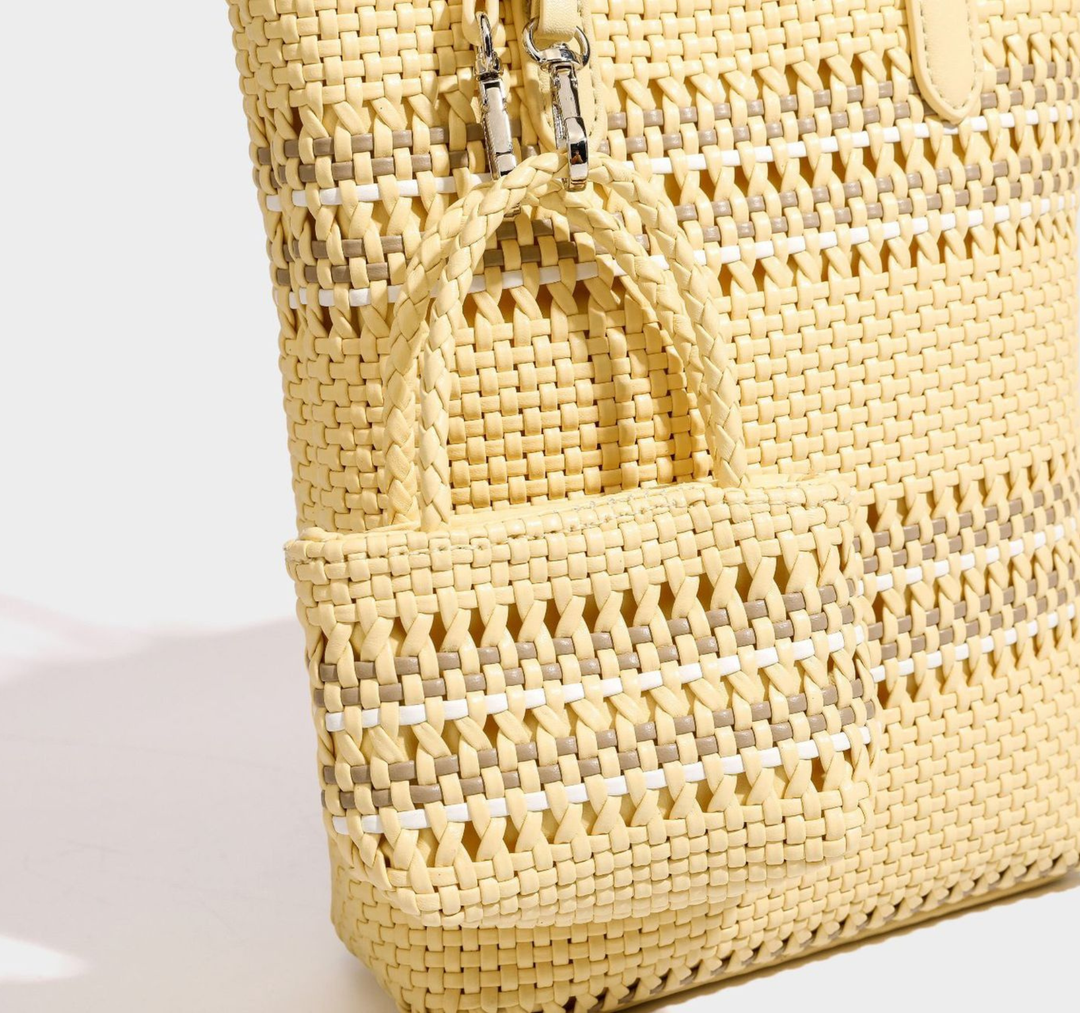 Bella Woven Tote Bag