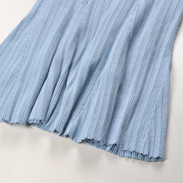 Noir  Charm Ruffle Dress