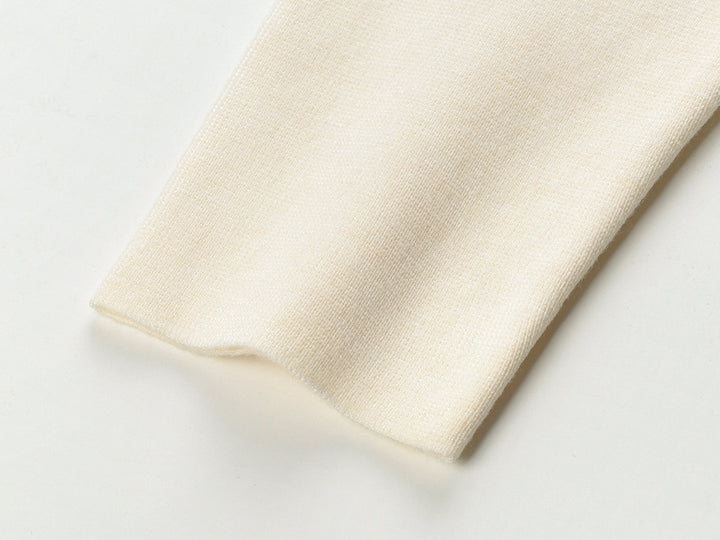 Soft Ivory Wool Cardigan