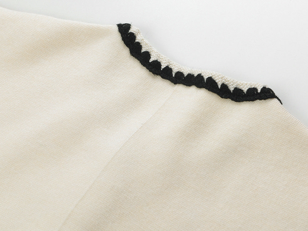 Soft Ivory Wool Cardigan