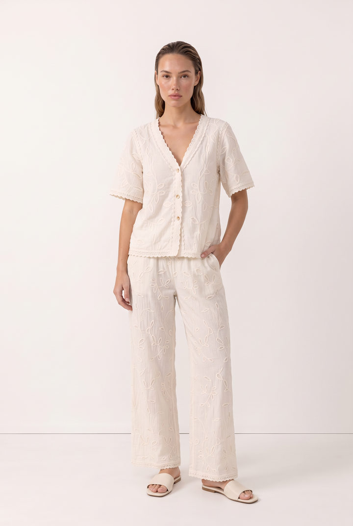 Isla Embroidered Lounge Set