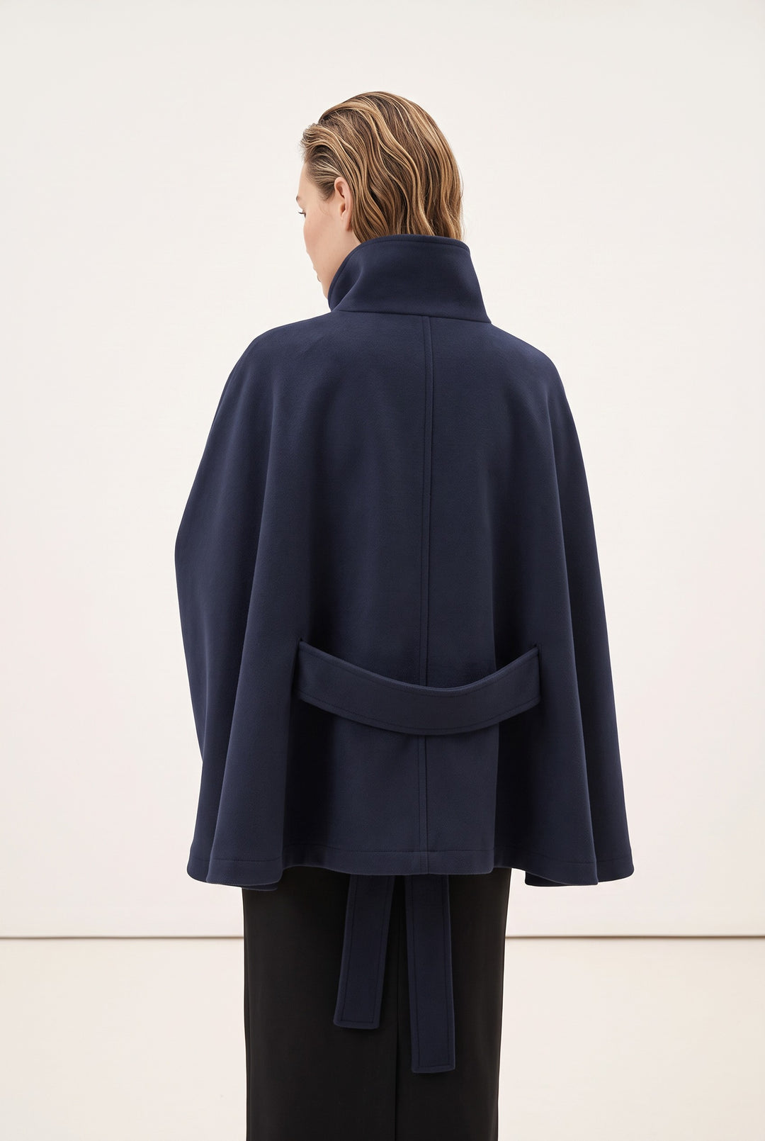 Celeste Belted Cape Coat
