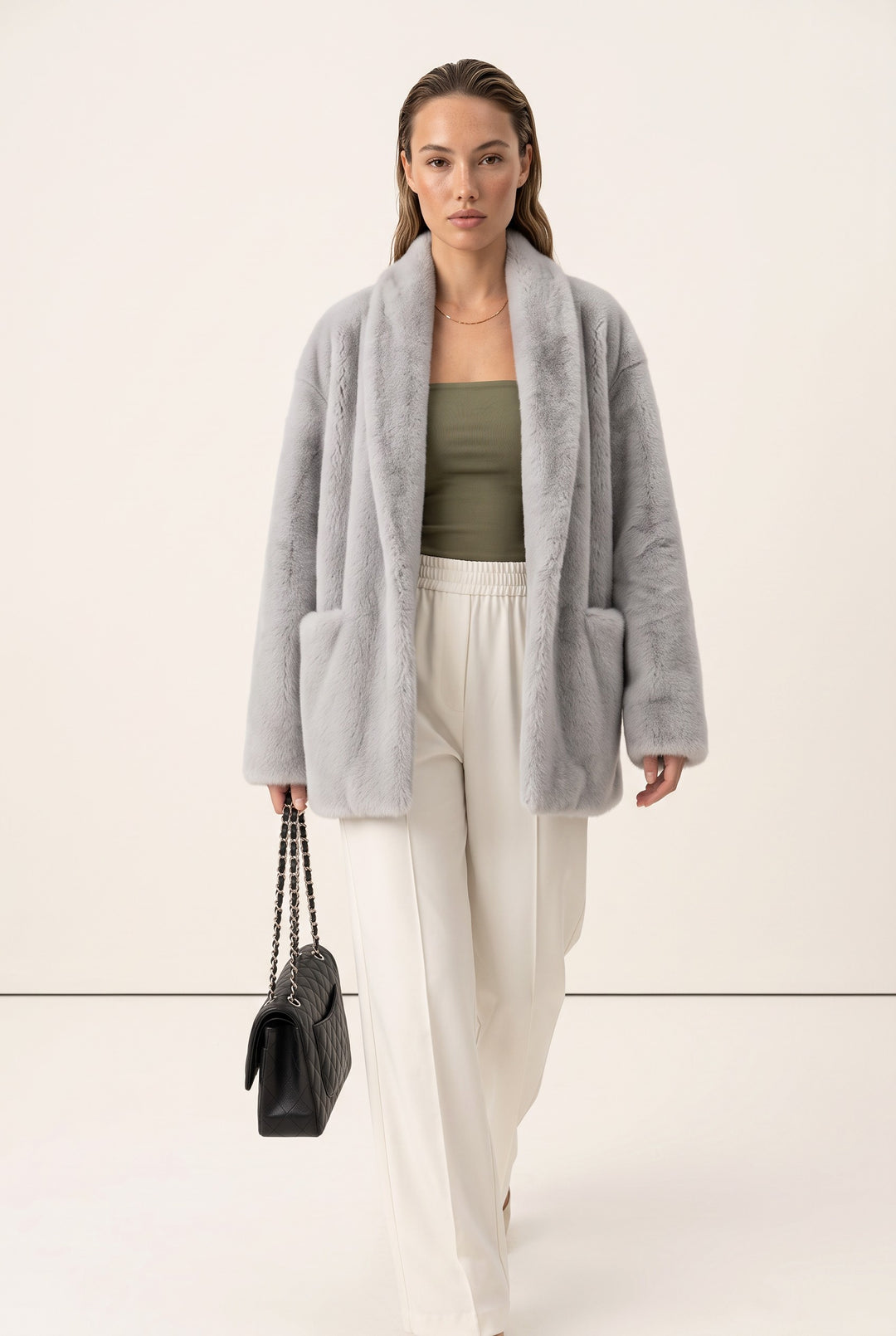 Aveline Luxe Faux Fur Coat