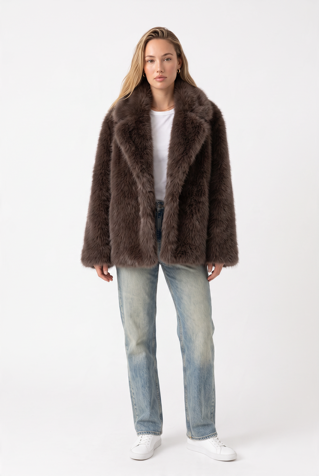 Alessandra Luxe Faux Fur Coat