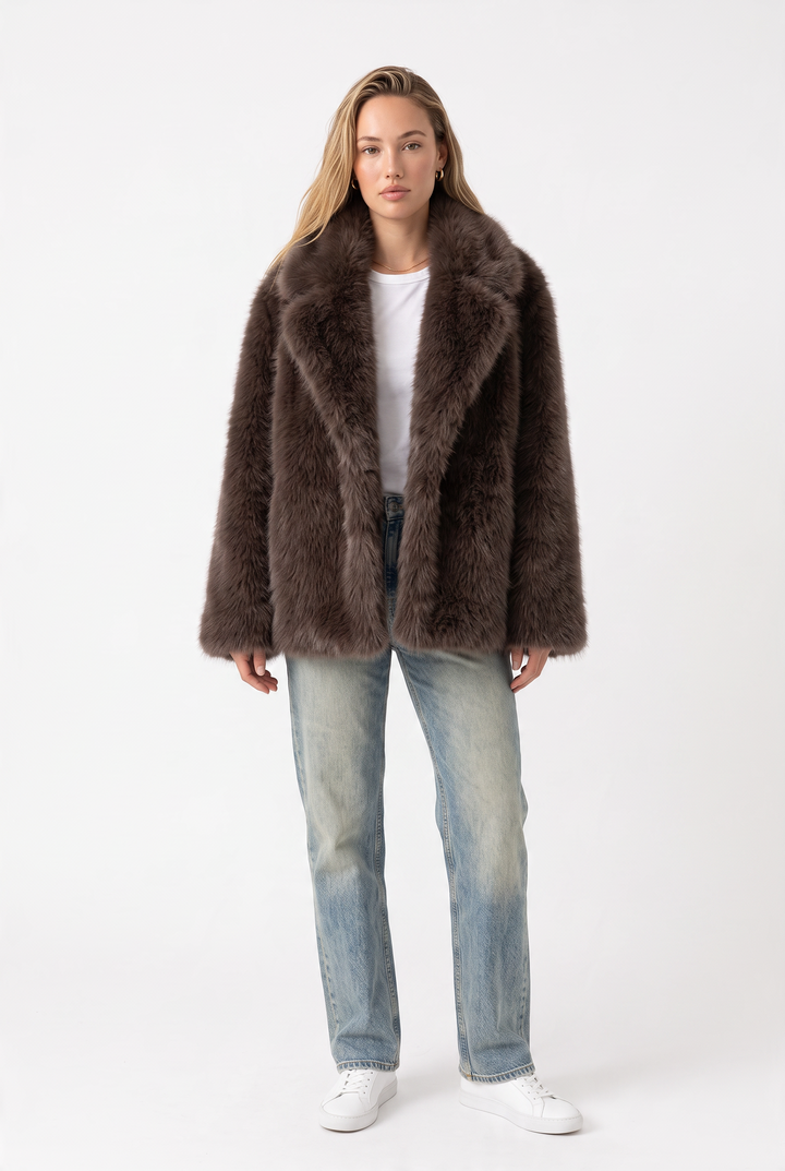 Alessandra Luxe Faux Fur Coat