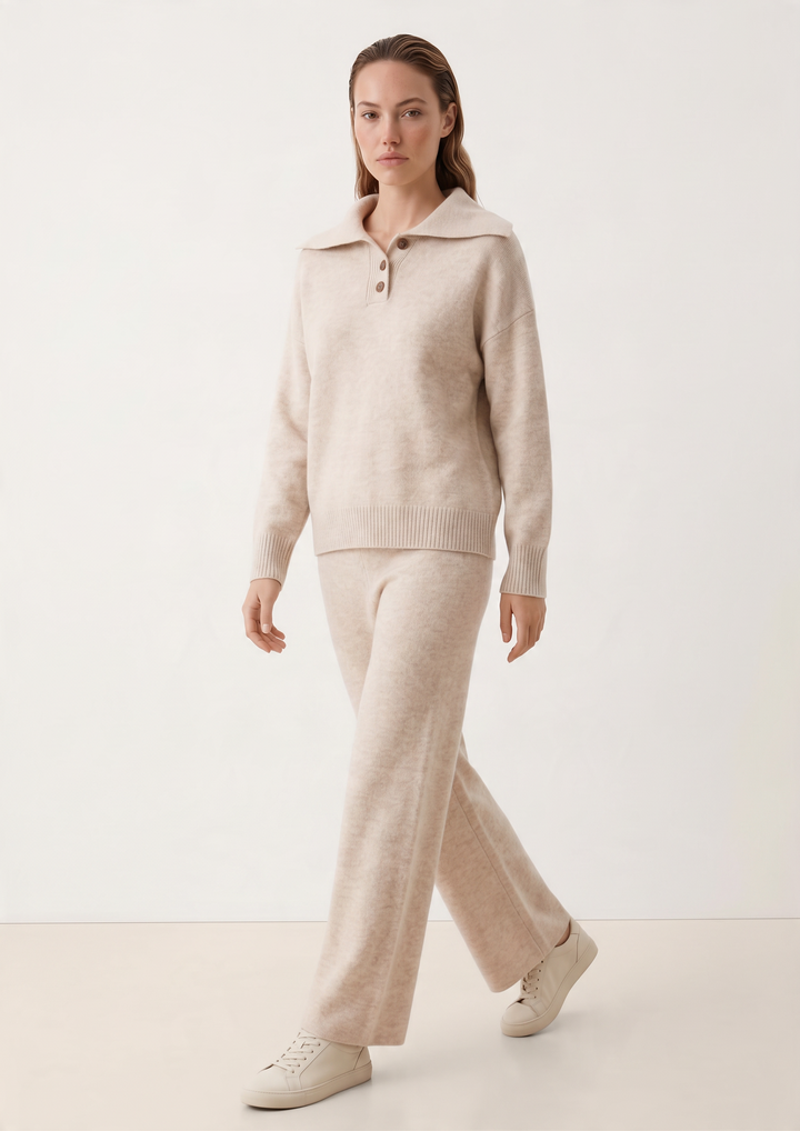 Evelina Soft Knit Lounge Set
