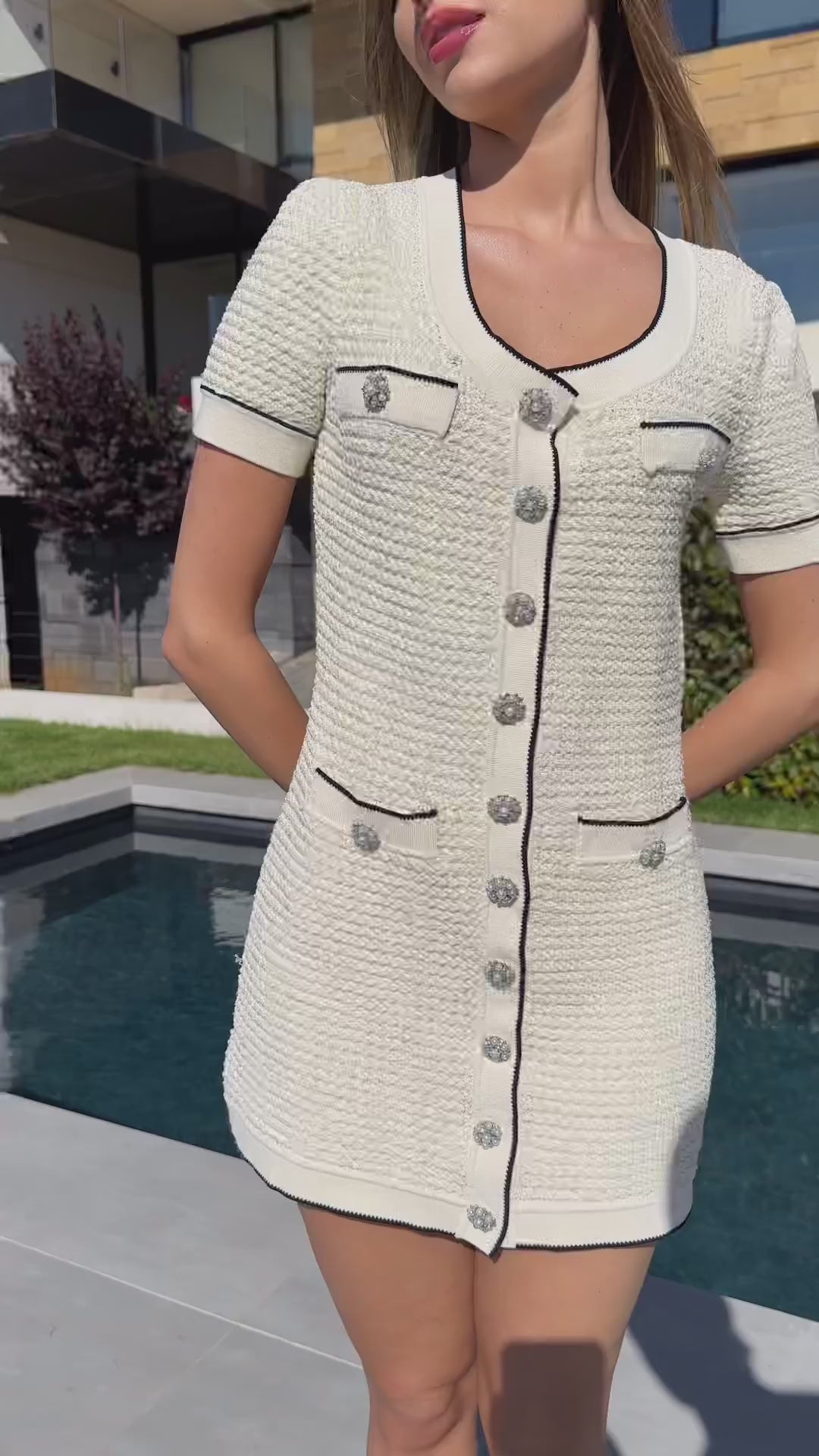 Serenity Luxe Mini Dress