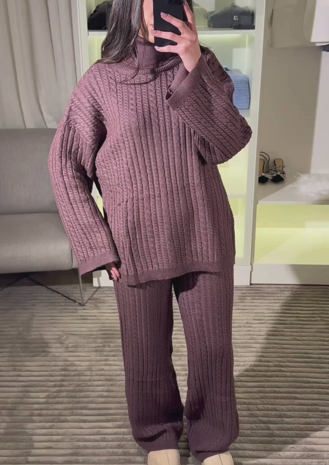 Cozy Fall Essential Viscose Comfy Set